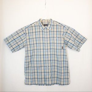 Patagonia Short Sleeve Plaid Shirt Medium